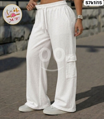 Clothes, Footwear & Accessories in Loussiya - بنطلون ميلني أرجل واسعة صيني نخب أول | Women&#039;s Wide Leg Milani Pants