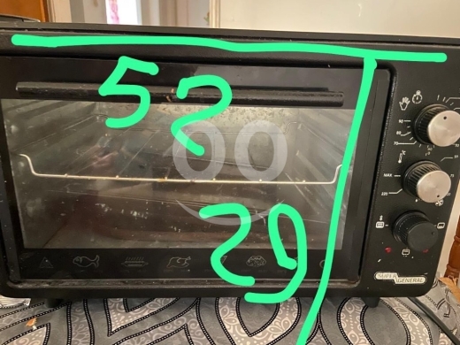 فرن كهربائي سوبر جنرال بحجم عملي وأداء ممتاز | Super General Electric Oven Compact & Effi… — 3