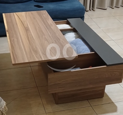 وحدة تلفزيون مودرن 4 قطع مع طاولة وسط | Modern 4-Piece TV Unit with Center Table — 5