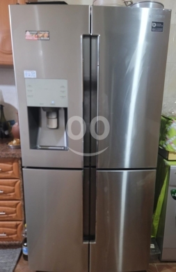 Kitchen in Dawhet Aramoun - براد سامسونج (Samsung Inverter) بـ 4 أبواب - شبه جديد | Samsung 4-Door Inverter Refrigerator