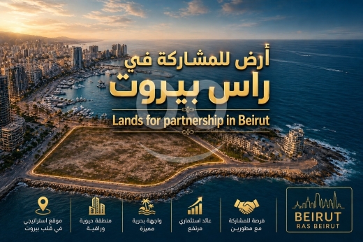 Lands for sale in Ain Mreisseh - أرض للمشاركة في بيروت :عين المريسة وكليمنصو وسوديكو| Lands for Partnership in Beirut Prime Areas