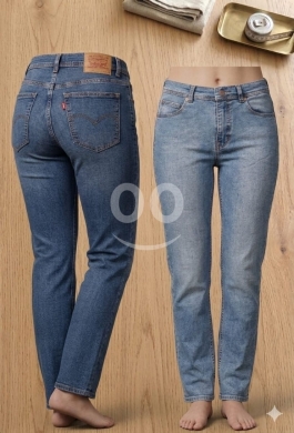Clothes, Footwear & Accessories in Rachdebbine - بناطيل جينز ليفايز نسائية قصّة مستقيمة مقاس 24-38 | Ladies Levi&#039;s Straight Cut Denim Jeans
