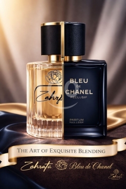 Health & Beauty in Abou Samra - عطر بلو دي شانيل من زهراتي - 50 مل و100 مل | Bleu de Chanel by Zahrati