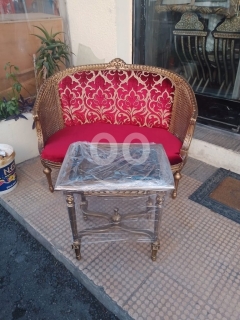 طقم ديوان ملكي فرنسي قطعتين | Royal French 2-Piece Parlor Set