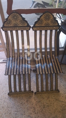 Other home furniture in Bchamoun - طقم كراسي "ياسر" موزاييك وصدف | Mosaic & Mother of Pearl Yasser Chairs