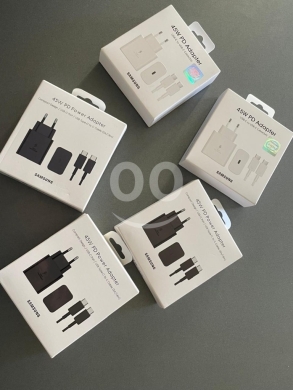 Mobile accessories in Beirut City - Samsung 45W PD Power Adapter Fast Charger | شاحن سامسونج ٤٥ واط فائق السرعة