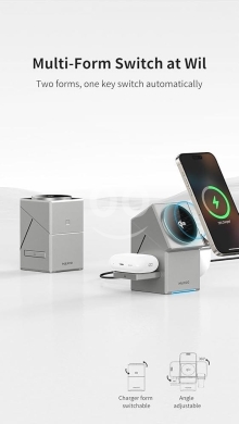 3 in 1 Meganet wireless Charger Station — 2