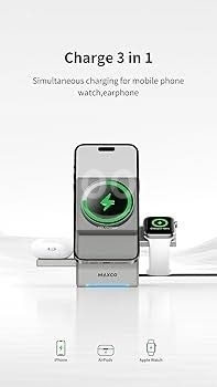 3 in 1 Meganet wireless Charger Station — 3