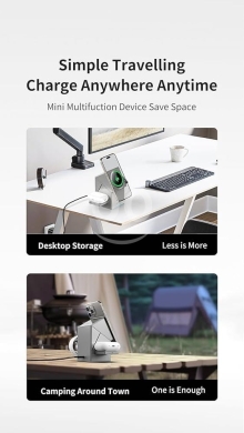 3 in 1 Meganet wireless Charger Station — 4