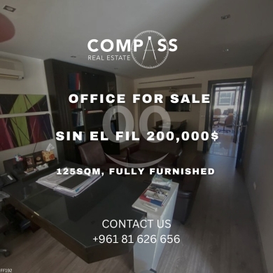 Commercials for sale in Sin el-Fil - Office for sale SIN EL FIL highway