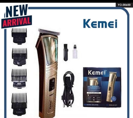 Health & Beauty in Taalabaya - ماكينة حلاقة كيمي KM-5071 احترافية ٤ في ١ | Kemei KM-5071 Professional Hair Clipper 4-in-1