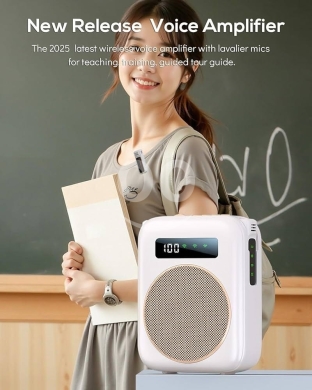 ميكروفون لاسلكي ونظام مكبر صوت احترافي | Professional Wireless Microphone & Amplifier Sys… — 6