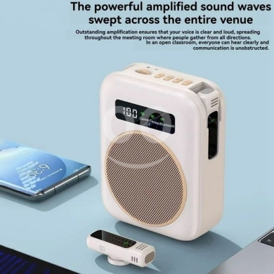 ميكروفون لاسلكي ونظام مكبر صوت احترافي | Professional Wireless Microphone & Amplifier Sys… — 8