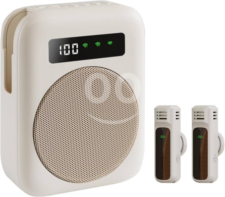 ميكروفون لاسلكي ونظام مكبر صوت احترافي | Professional Wireless Microphone & Amplifier Sys… — 3