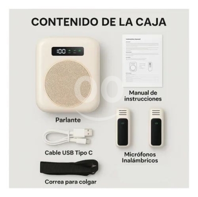ميكروفون لاسلكي ونظام مكبر صوت احترافي | Professional Wireless Microphone & Amplifier Sys… — 7