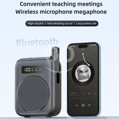نظام مكبر صوت وميكروفون لاسلكي متطور | Advanced Wireless Microphone & Amplifier System — 5