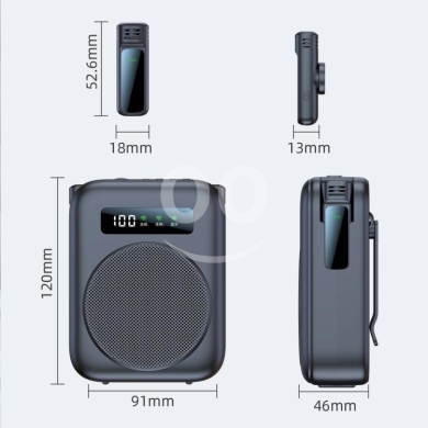 نظام مكبر صوت وميكروفون لاسلكي متطور | Advanced Wireless Microphone & Amplifier System — 8