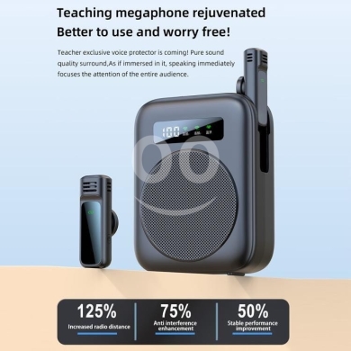 نظام مكبر صوت وميكروفون لاسلكي متطور | Advanced Wireless Microphone & Amplifier System — 7