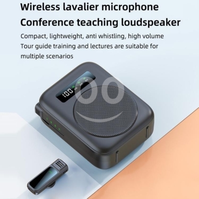 نظام مكبر صوت وميكروفون لاسلكي متطور | Advanced Wireless Microphone & Amplifier System — 9