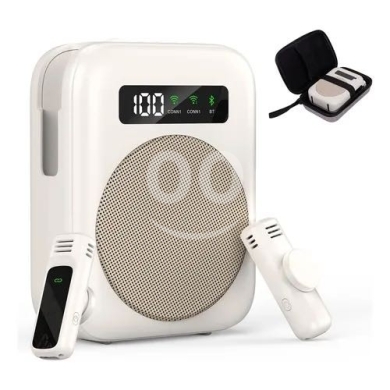 نظام مكبر صوت وميكروفون لاسلكي متطور | Advanced Wireless Microphone & Amplifier System — 4