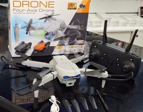 Other electronics in Tripoli - درون 3-3388 كاميرا 4K مزدوجة قابلة للطي | 3388-3 Drone 4K Dual Camera Foldable