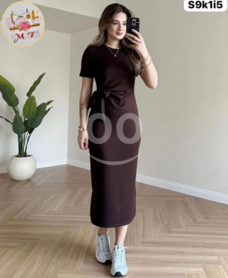 الملابس، الأحذية والزينة في Loussiya - فستان نسائي قطن صيفي نخب أول موديل 2026 | Women&#039;s Premium Cotton Summer Dress 2026