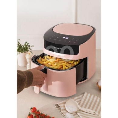 أدوات المطبخ في صيدا - مقلاة هوائية كرييت 6.2 لتر ديجيتال لون زهري | Create Air Fryer 6.2L Digital Pink