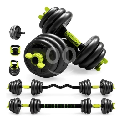 Autres biens dans Saïda - طقم دمبل وبار متعدد الوظائف قابل للتعديل (6 في 1) | Multi-Functional 6-in-1 Adjustable Dumbbell Set