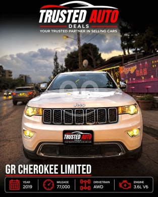 Jeep in Baabda - جيب غراند شيروكي ليميتد 2019 دفع رباعي | 2019 Jeep Grand Cherokee Limited 4x4