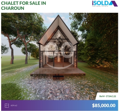 Commercials for sale in Charoun - 609m2 Bungalow+mountain view 4sale in Charoun Near AzzouniehCT24C22