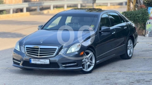 Mercedes-Benz in Tripoli - مرسيدس E350 موديل 2013 بحالة الوكالة | Mercedes E350 2013 - High Quality