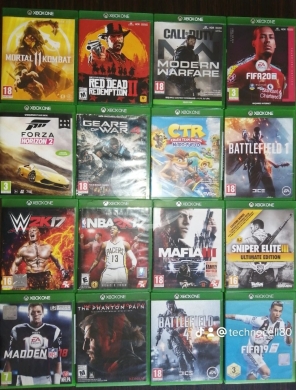 Gaming Console & Accessories dans Hamra - ألعاب إكس بوكس ون وسيريس متنوعة تكنو سيل | Xbox One & Series CD Games Techno Cell