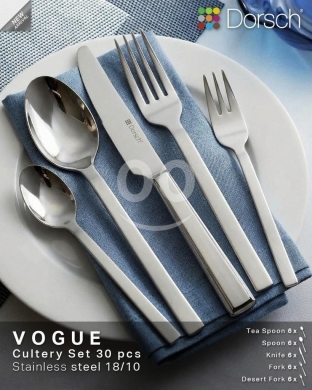 Kitchen appliances in Beirut City - طقم أدوات مائدة "فوج" من دورش | Dorsch Vogue Cutlery Set