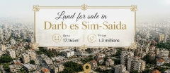أرض للبيع في سيروب صيدا ١٧٠٠٠ م٢ إطلالة بانورامية | 17,000sqm Land for Sale Siroub Saida
