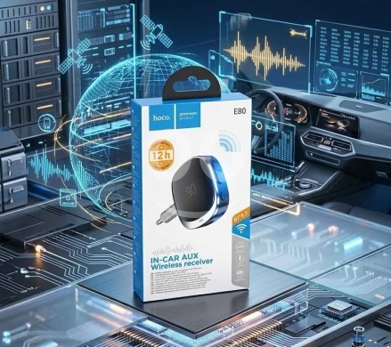 Vehicles accessories in Dbayeh - Hoco Aux to Bluetooth converter