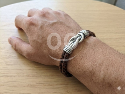 سوار ذهبي مزدوج بتصميم عصري وأنيق | Elegant Double Layer Gold Chain Bracelet — 2
