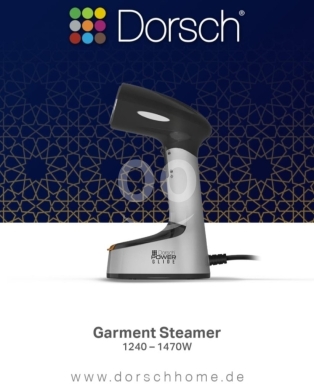 Other electronics in Zahleh - مكواة بخار يدوية من دورش بقدرة 1470 واط | Dorsch Power Glide Garment Steamer