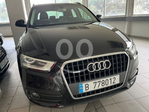 Audi in Beirut City - أودي Q3 موديل 2014 بانوراما شركة كتانة حالة ممتازة | Audi Q3 2014 Panoramic Kettaneh Source