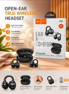 Mobile accessories dans Biakout - سماعة هوكو EA5 لاسلكية بتصميم مفتوح - مريحة وعالية الدقة | Hoco EA5 Open-Ear Wireless Headset