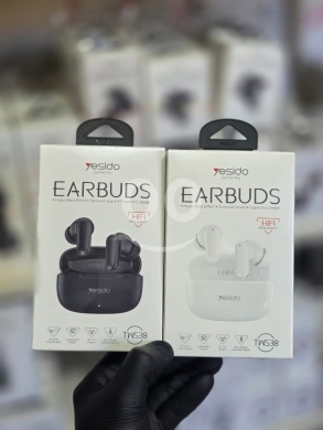 Mobile accessories in Manara - سماعات Yesido TWS38 لاسلكية بصوت HiFi محيطي | Yesido TWS38 Wireless HiFi Earbuds