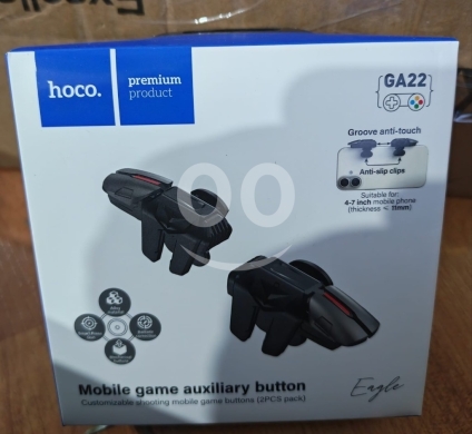Gaming Console & Accessories dans Manara - أزرار تحكم Hoco GA22 Eagle للألعاب القتالية على الموبايل | Hoco GA22 Eagle Gaming Triggers