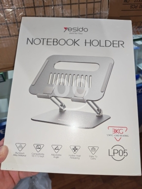 Other Mobile Phones & Accessories in Manara - ستاند لابتوب Yesido LP05 من الألمنيوم قابل للضبط | Yesido LP05 Aluminum Notebook Holder