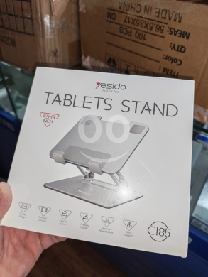 Other Mobile Phones & Accessories in Manara - ستاند تابلت Yesido C185 ألمنيوم قابل للطي ومتعدد الزوايا | Yesido C185 Aluminum Folding Tablet Stand