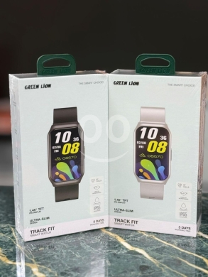 Mobile accessories in Beirut City - ساعة Green Lion Track Fit الذكية لإجراء المكالمات ومراقبة الصحة | Green Lion Track Fit BT Calls Smar