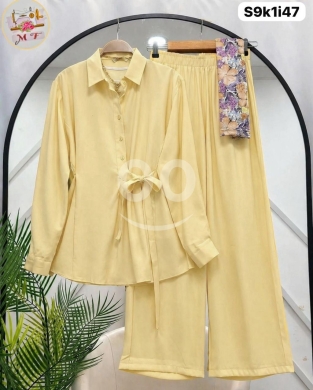 الملابس، الأحذية والزينة في Loussiya - طقم سوبر يارا النسائي قطعتين نخب أول | Women&#039;s Super Yara Premium Two-Piece Set