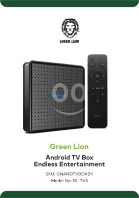 TV & videos in Ajaltoun - Turn your TV into a smart entertainment center with the Green Lion Android TV Box. Enjoy your favori