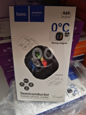Mobile accessories in Manara - مبرد هاتف هوكو GA5 بمغناطيس وإضاءة RGB | Hoco GA5 Magnetic Mobile Phone Cooler RGB