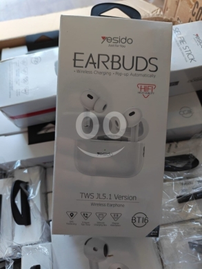 Mobile accessories in Manara - سماعات يسيدو BT16 اللاسلكية مع علبة شحن لاسلكي | Yesido BT16 TWS Wireless Earbuds