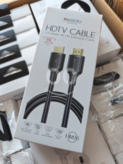 كابل يسيدو HM16 بدقة 4K UHD وطول 1.8 متر | Yesido HM16 1.8-Meter 4K HD Extension Cable