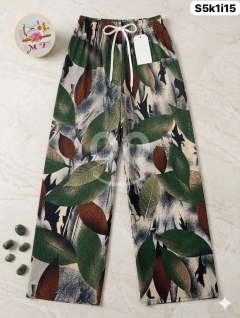شروال ليكرا صيفي نسائي معرق ومريح | Women's Printed Summer Lycra Harem Pants